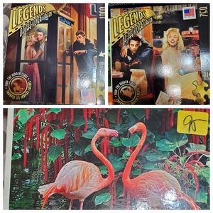 2 legend Puzzles 1 flamingo